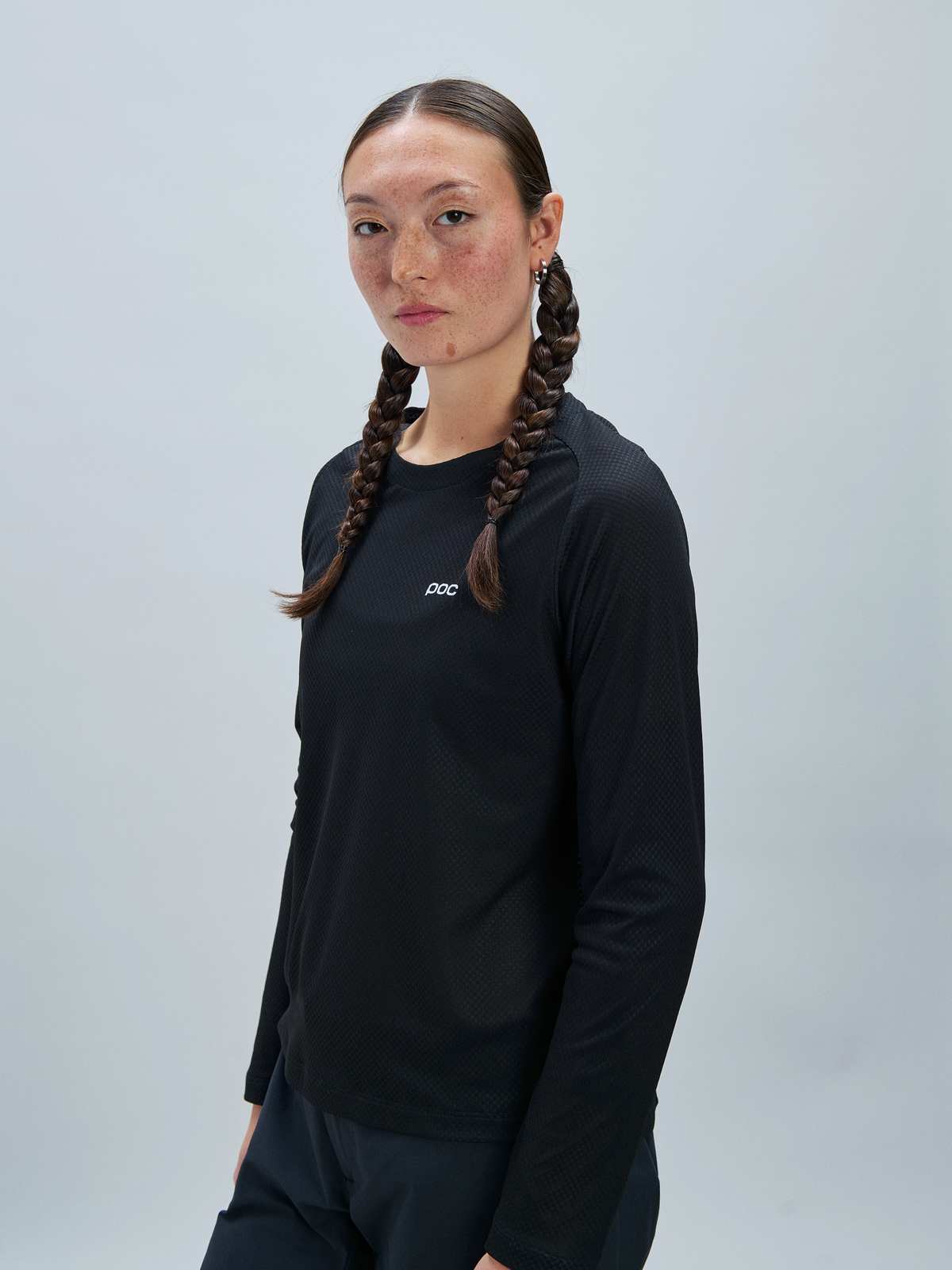 Koszulka rowerowa POC W's Motion Air L/S Jersey - Ur. Black
