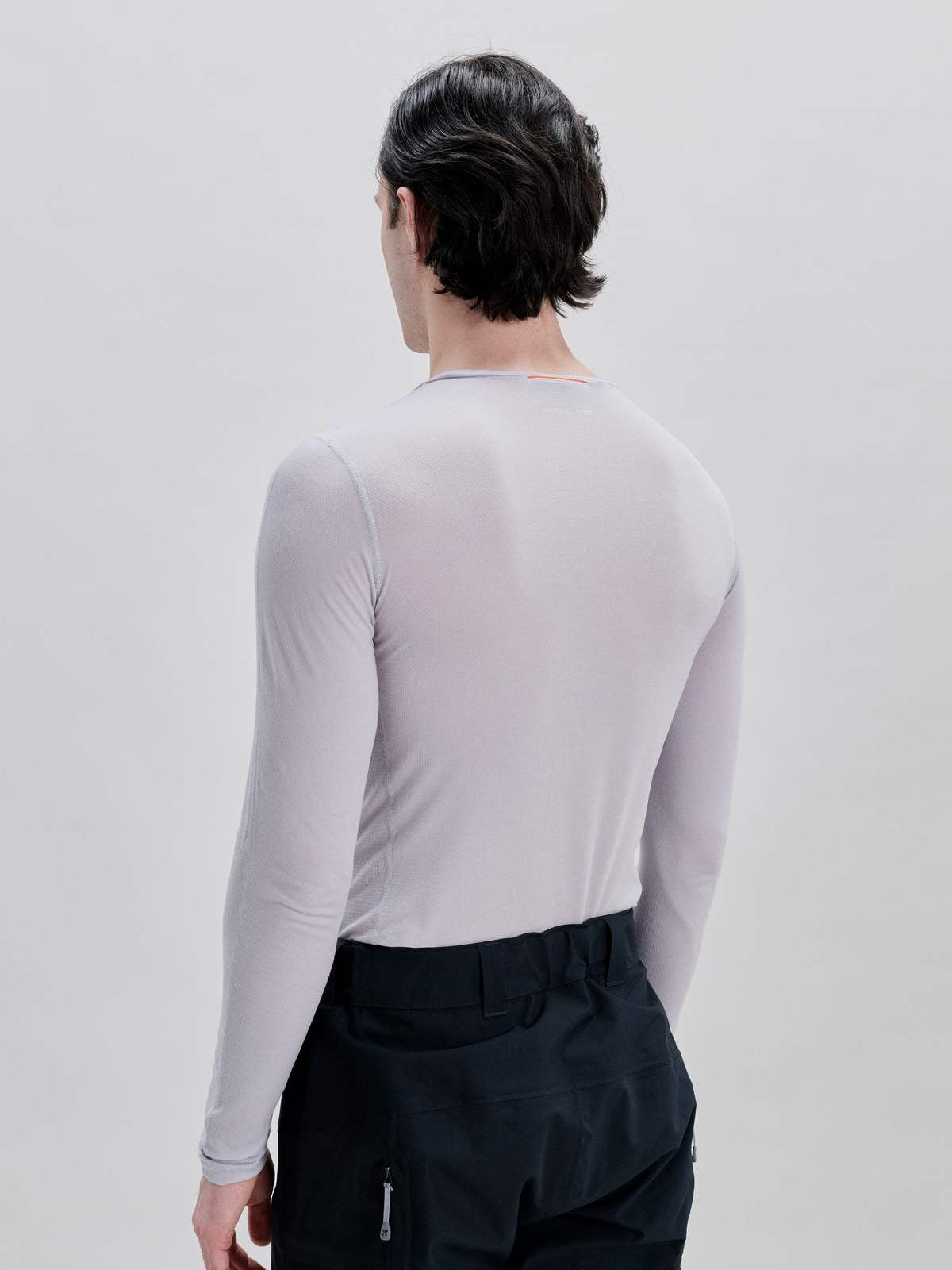 Koszulka POC M's Layer Mid L/S Jersey - Granite Grey