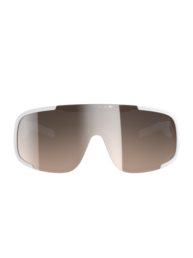 Okulary rowerowe POC Aspire - Hyd. White/Clarity Trail /Partly Sunny Silver