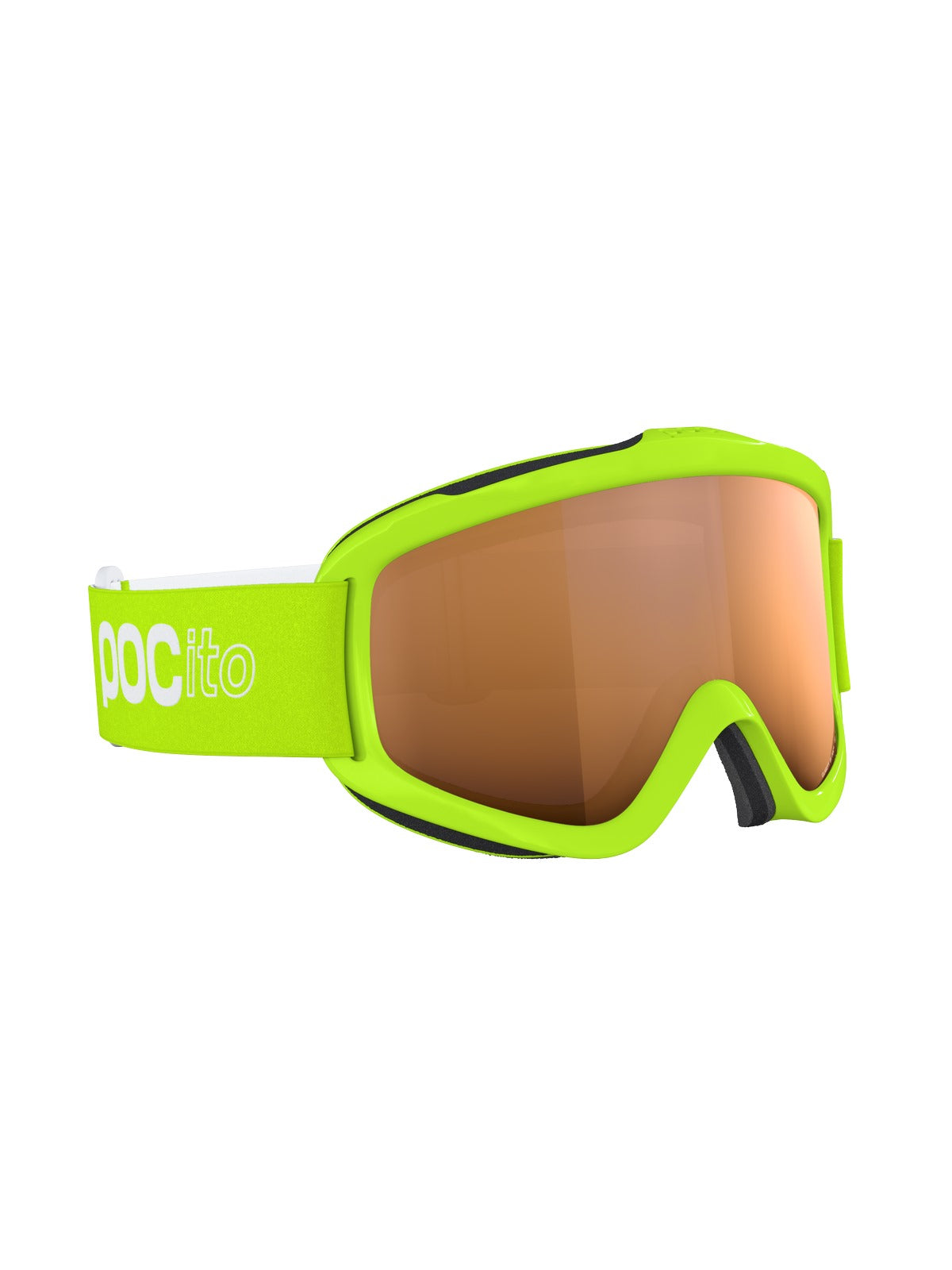 Gogle POCito Iris - Fluo. Yellow/Green/Pt. Sunny Light Orange