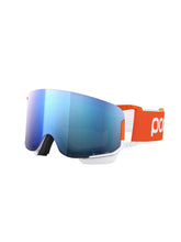 Załaduj obraz do przeglądarki galerii, Gogle narciarskie POC Nexal Mid Clarity Comp - Fluo. Orange/Hyd. White/Spektris Blue Cat 2
