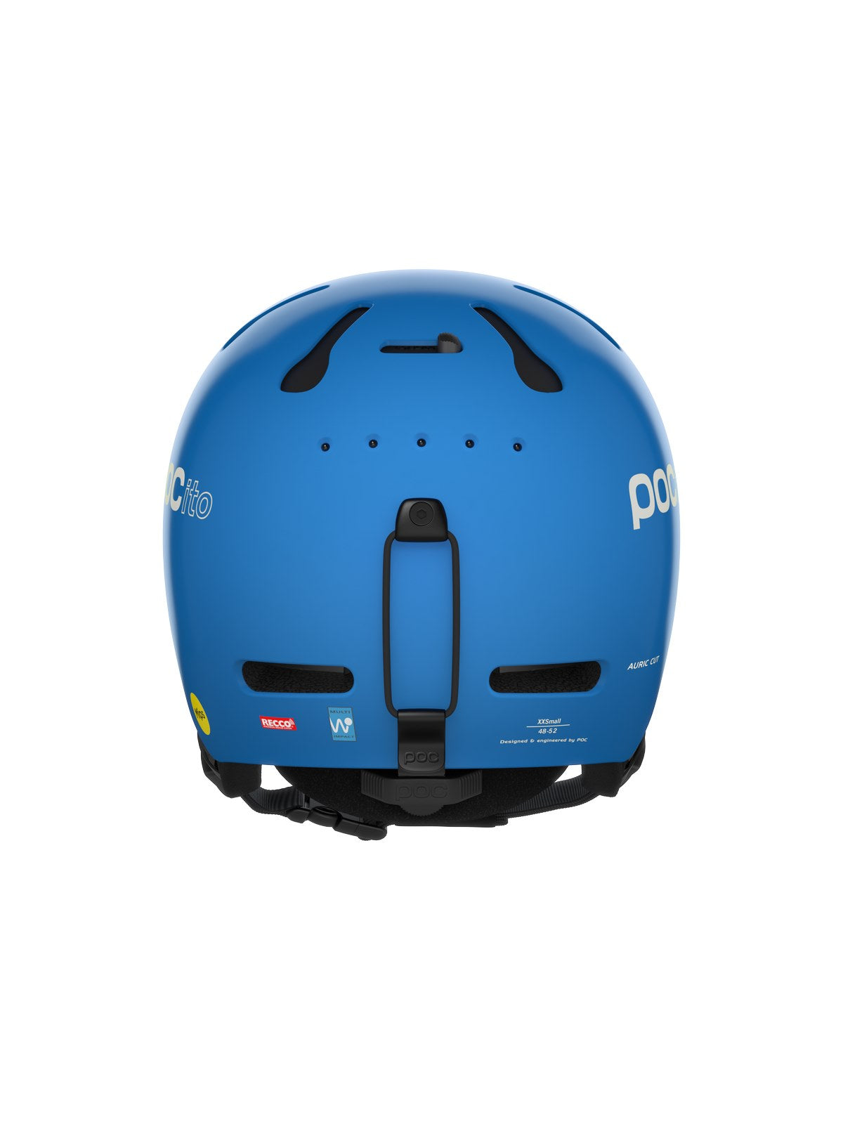 Kask narciarski POCito Auric Cut MIPS - Fluo. Blue