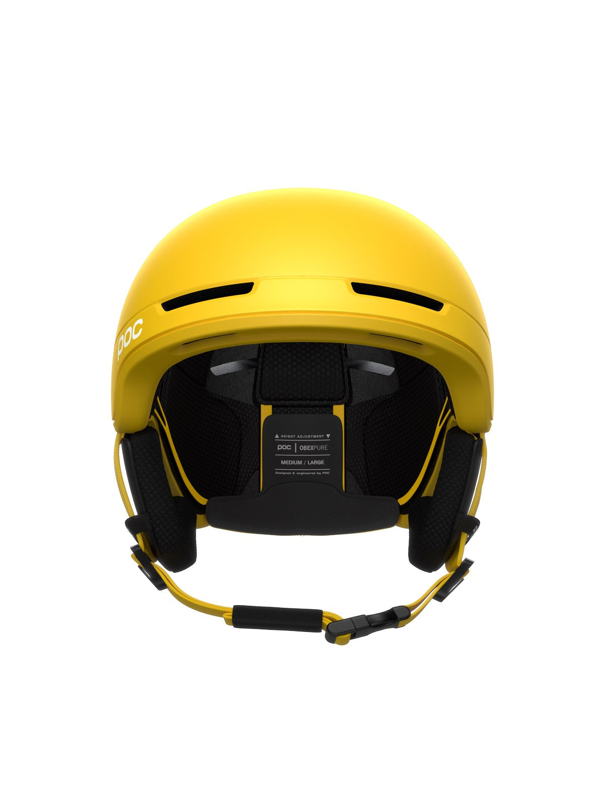 Kask narciarski POC Obex Pure  - Sulp. Yellow Matt