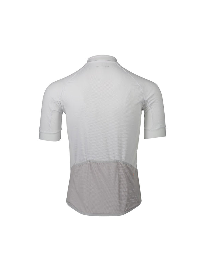 Koszulka rowerowa POC M’s ESSENTIAL ROAD LOGO Jersey - Hydr. White/Granite Grey - poc warszawa