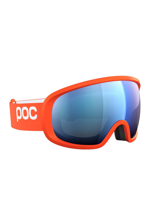 Załaduj obraz do przeglądarki galerii, Gogle narciarskie POC Fovea Wide Fit - Zink Orange/Pt. Sunny Blue
