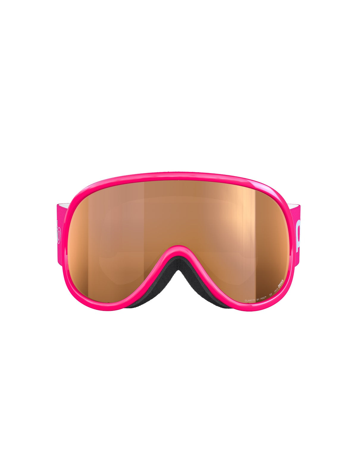 Gogle POCito Retina - Fluo. Pink/Pt. Sunny Light Orange