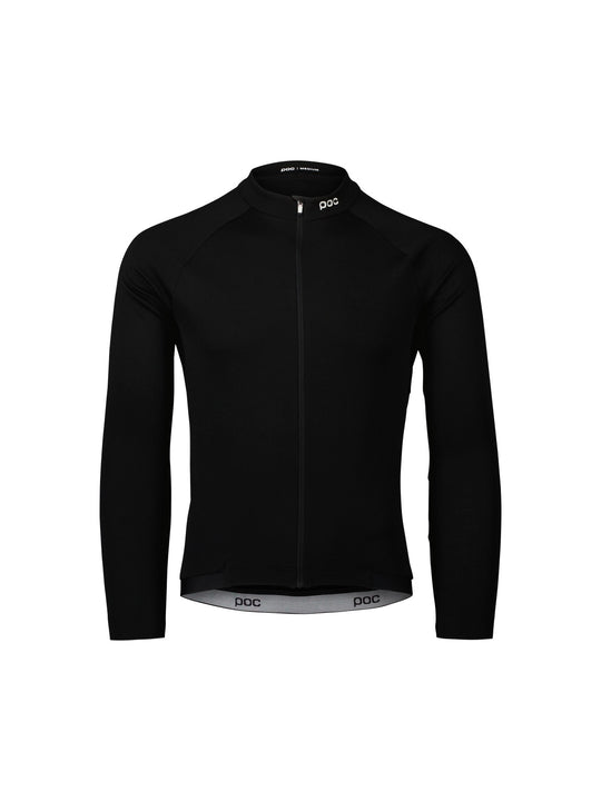 Załaduj obraz do przeglądarki galerii, Bluza rowerowa POC M&#39;s Thermal Lite LS Jersey - Ur. Black
