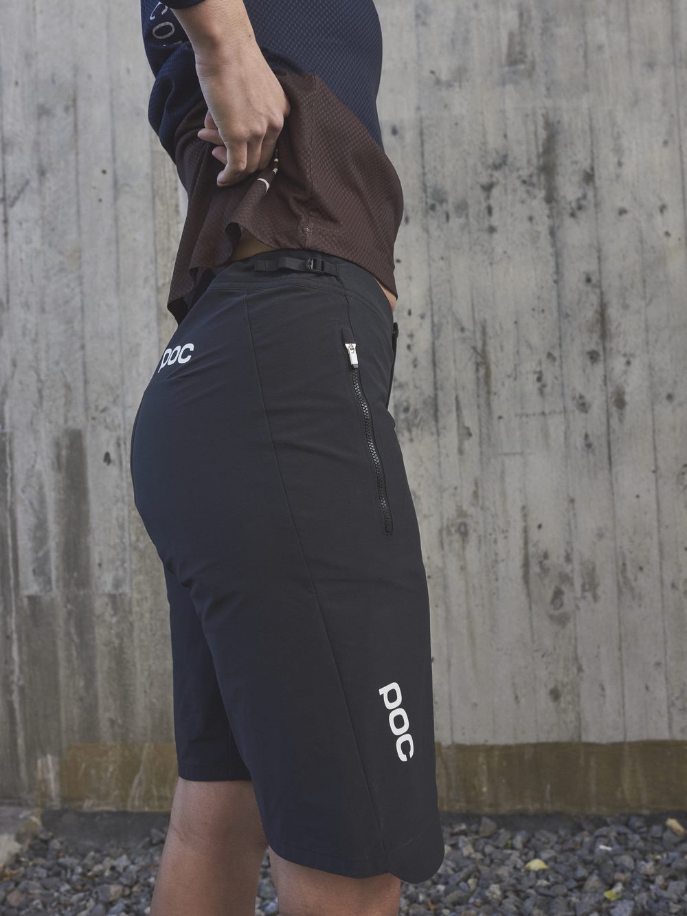 Spodenki damskie POC W's ESSENTIAL ENDURO Shorts - Ur. Black