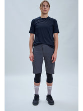 Załaduj obraz do przeglądarki galerii, Spodenki rowerowe POC W&#39;s Essential Enduro Shorts - Sylvanite Grey
