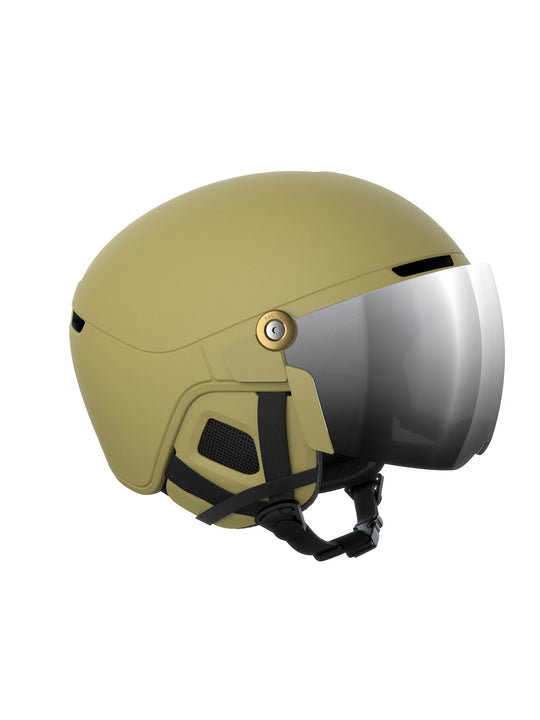 Załaduj obraz do przeglądarki galerii, Kask narciarski POC Obex Visor - Olivine Green/Clarity Universal/Partly Sunny/Silver
