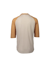 Załaduj obraz do przeglądarki galerii, Koszulka rowerowa POC MTB PURE 3/4 - Light Sand. Beige/Arag. Brown
