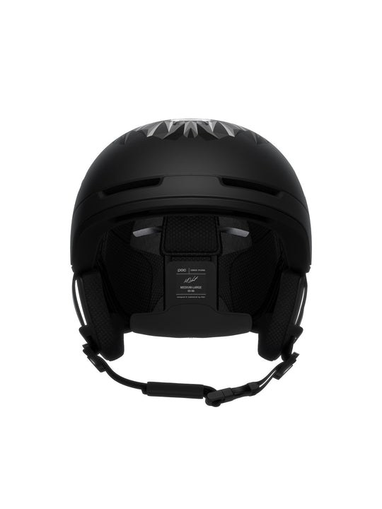 Załaduj obraz do przeglądarki galerii, Kask narciarski POC Obex Pure Odermatt Ed. Uran. Black Matt
