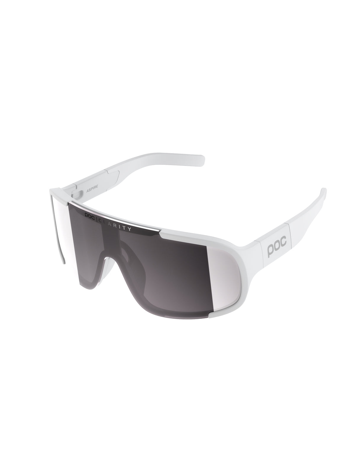 Okulary POC ASPIRE - Hydr. White - Clarity ROAD Violet/Silver Mirror Cat 3 - ONE SIZE - poc warszawa