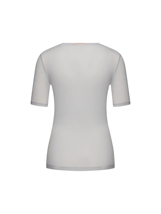 Załaduj obraz do przeglądarki galerii, Koszulka termoaktywna damska POC W's Layer Mid S/S Jersey - Granite Grey

