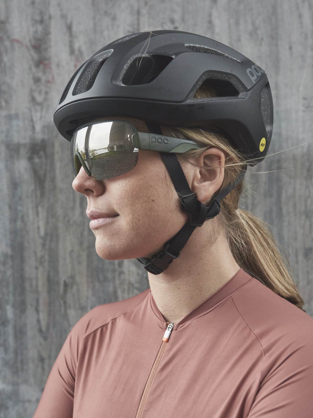 Okulary POC AIM - Epid. Green Translucent - Clarity ROAD | Violet/Silver Mirror Cat 3