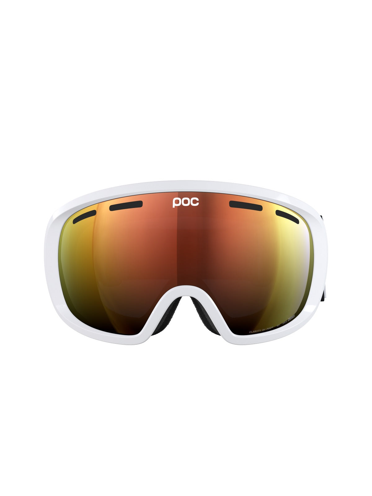 Gogle narciarskie POC Fovea Wide Fit - Blixten White