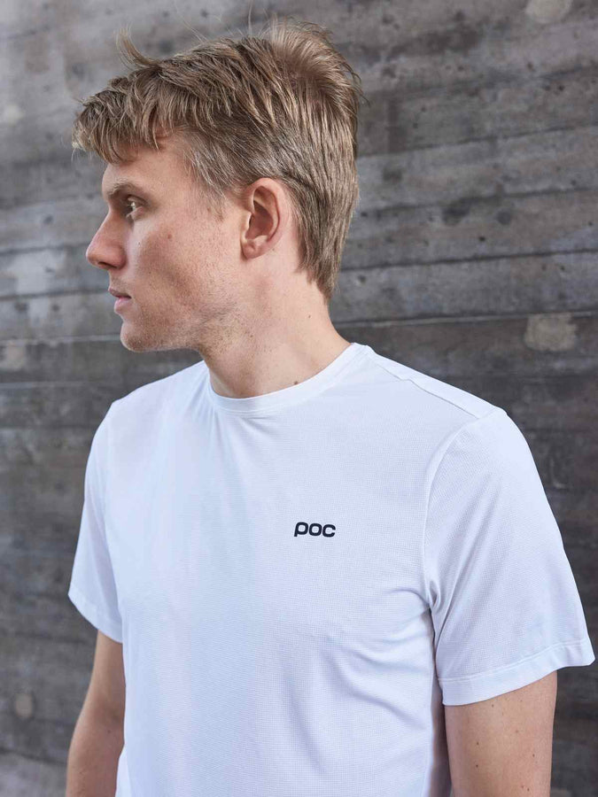 T-Shirt POC AIR Tee - Hydr. White