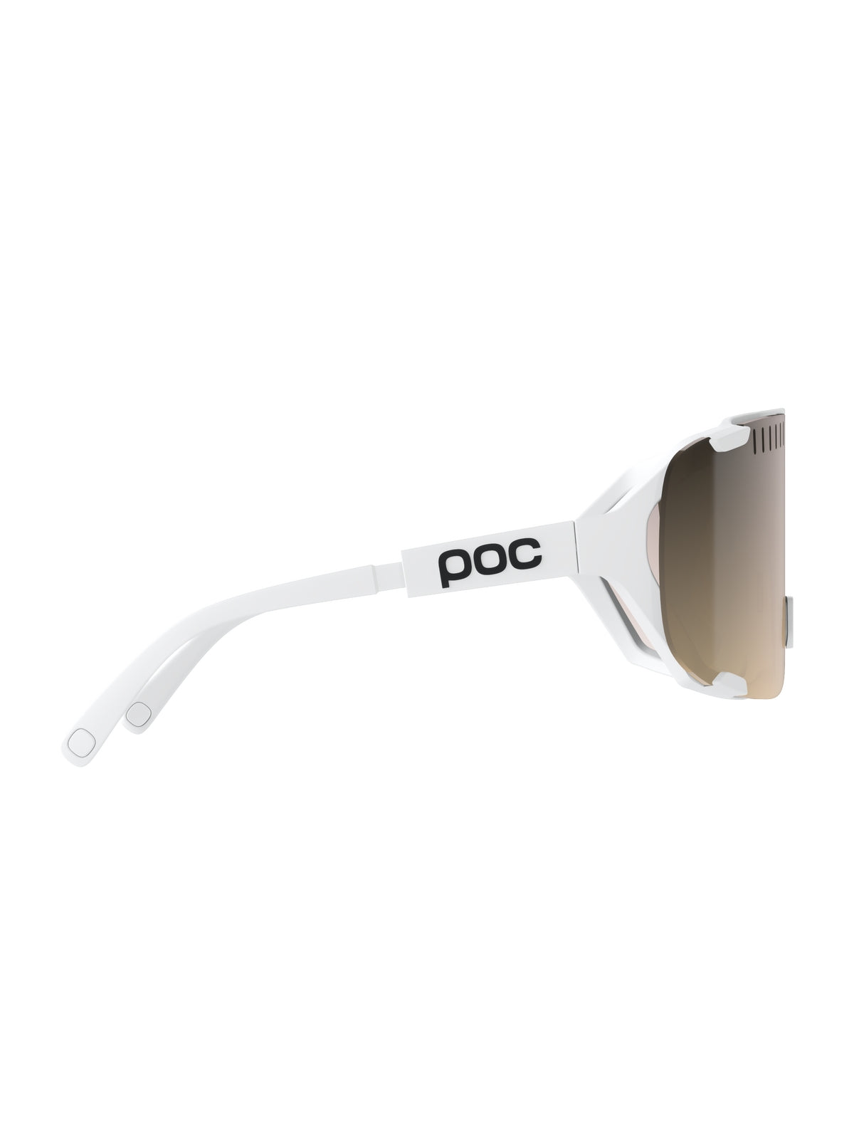 Okulary rowerowe POC Devour Mid - Hydrogen White/Clarity Trail /Partly Sunny Silver