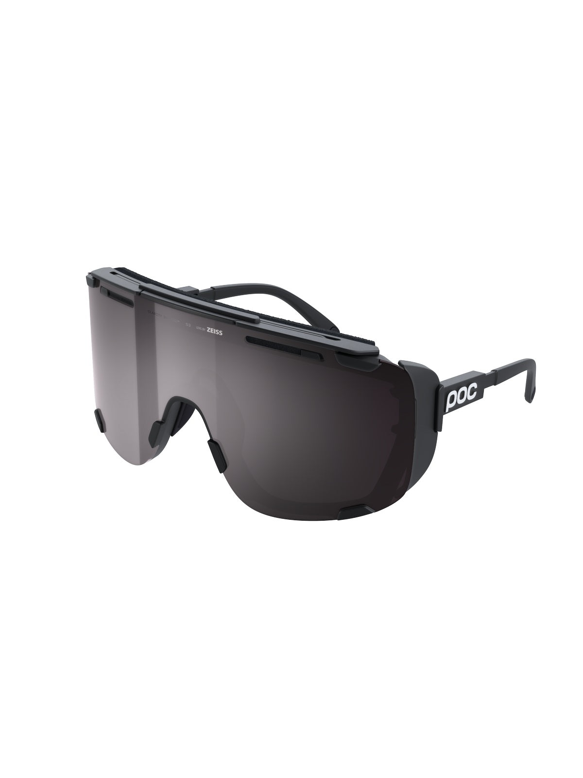 Okulary POC Devour Glacial + Uranium Black/Clarity Universal/Sunny Grey