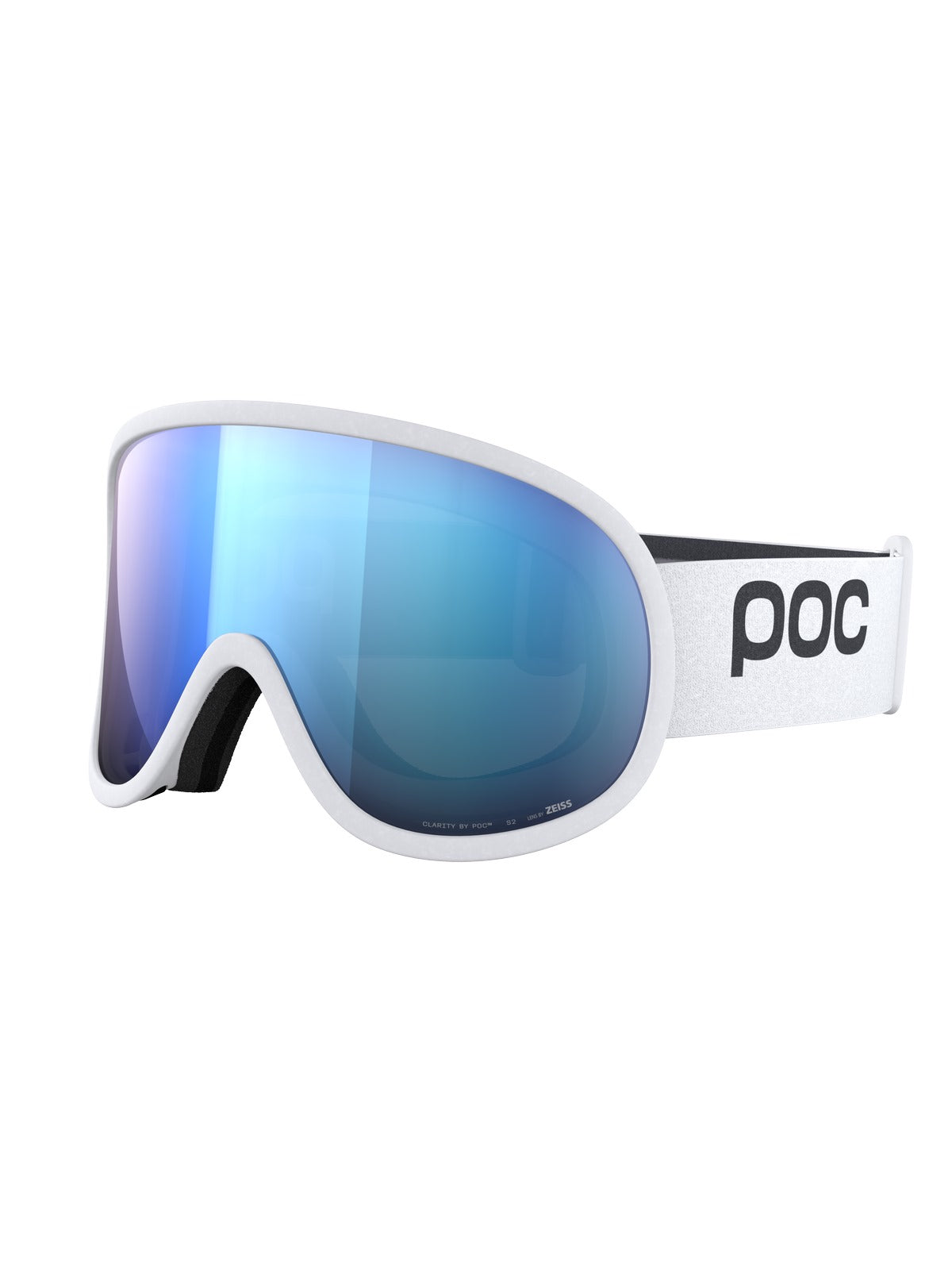 Gogle narciarskie POC Retina Wide Fit - Hyd. White/Pt. Sunny Blue