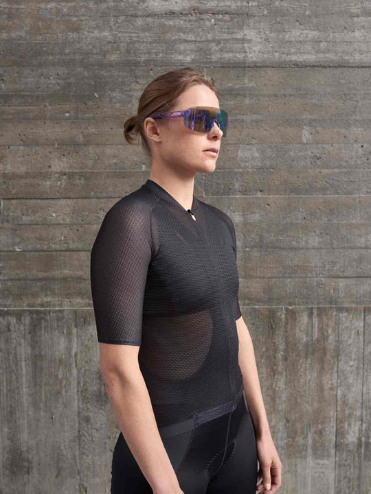 Załaduj obraz do przeglądarki galerii, Koszulka rowerowa POC W&#39;s Air Jersey - Uran. Black
