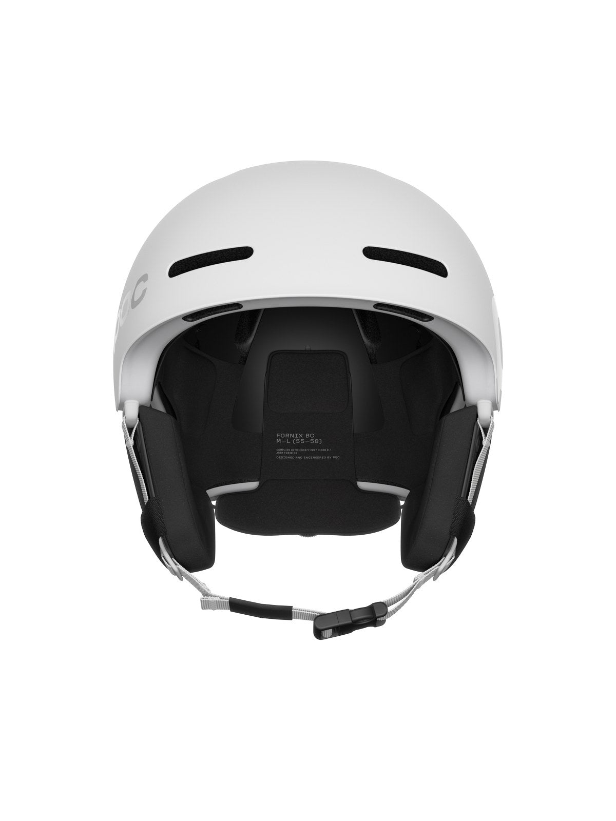 Kask narciarski POC Fornix BC - Hydr. White Matt