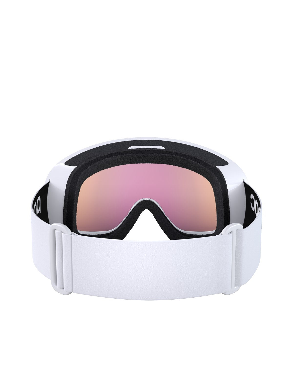 Gogle narciarskie POC Fovea Mid - Hydr. White|Pt. Sunny Orange Cat 2