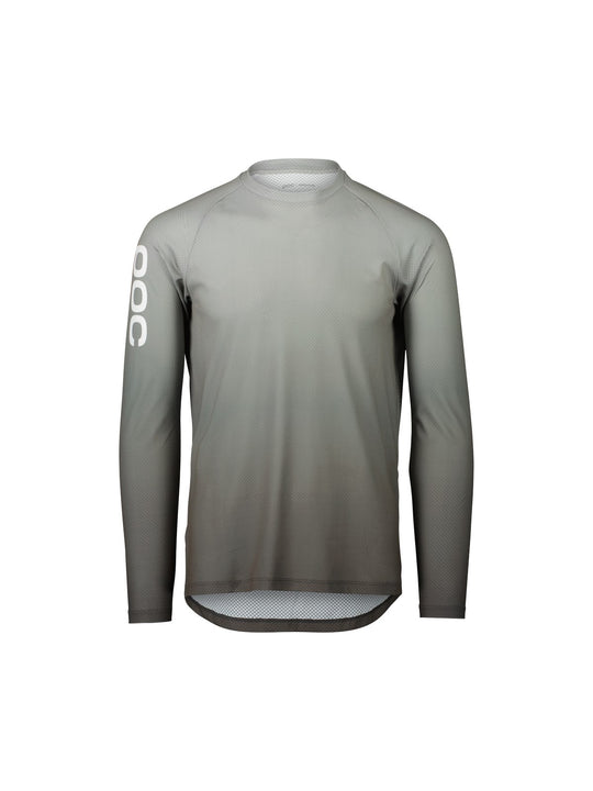 Załaduj obraz do przeglądarki galerii, Koszulka rowerowa POC M's Essential MTB Lite LS Jersey - Gradient Sylvanite Grey

