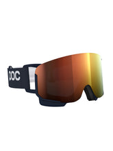 Załaduj obraz do przeglądarki galerii, Gogle narciarskie POC Nexal Wide Fit - Apatite Navy/Pt. Sunny Orange
