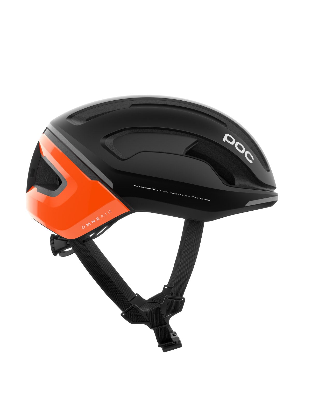 Kask rowerowy POC Omne Beacon MIPS  - Fluo Orange AVIP/Ura. Black Matt