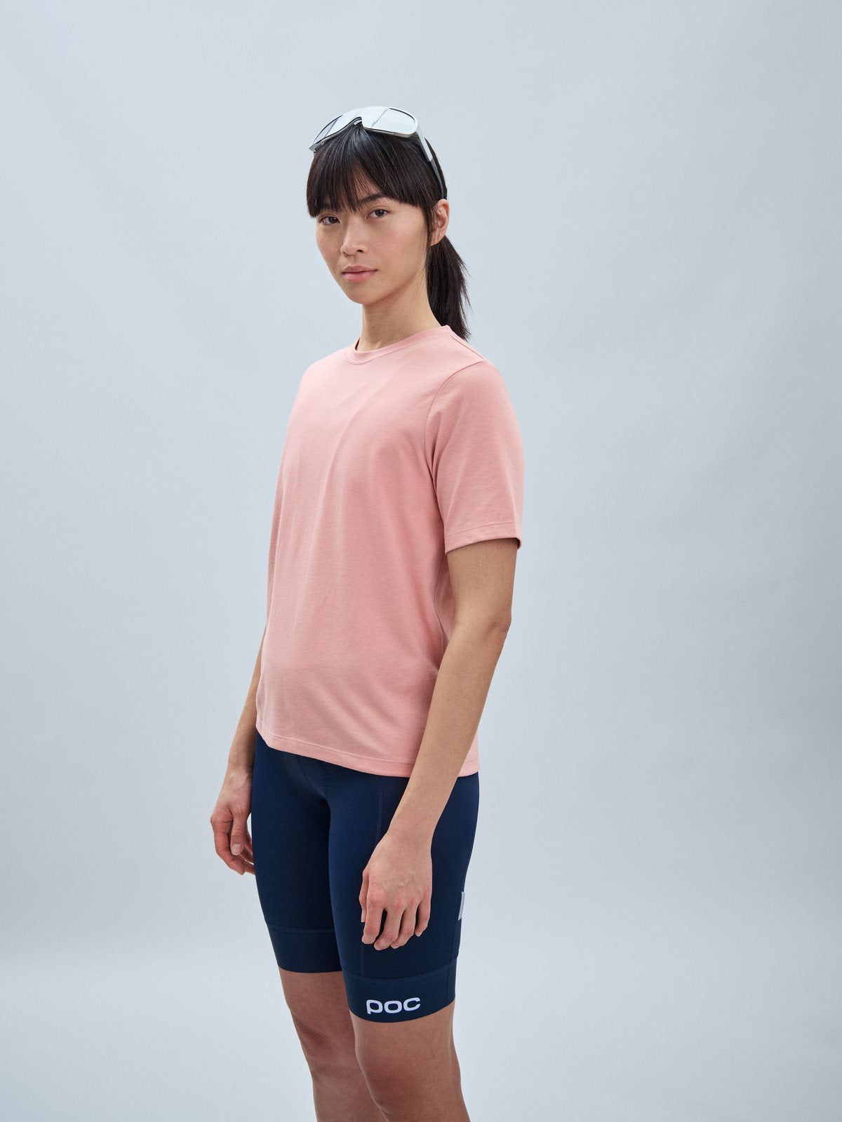 Koszulka rowerowa POC W's Ultra Tee -  Rock Salt