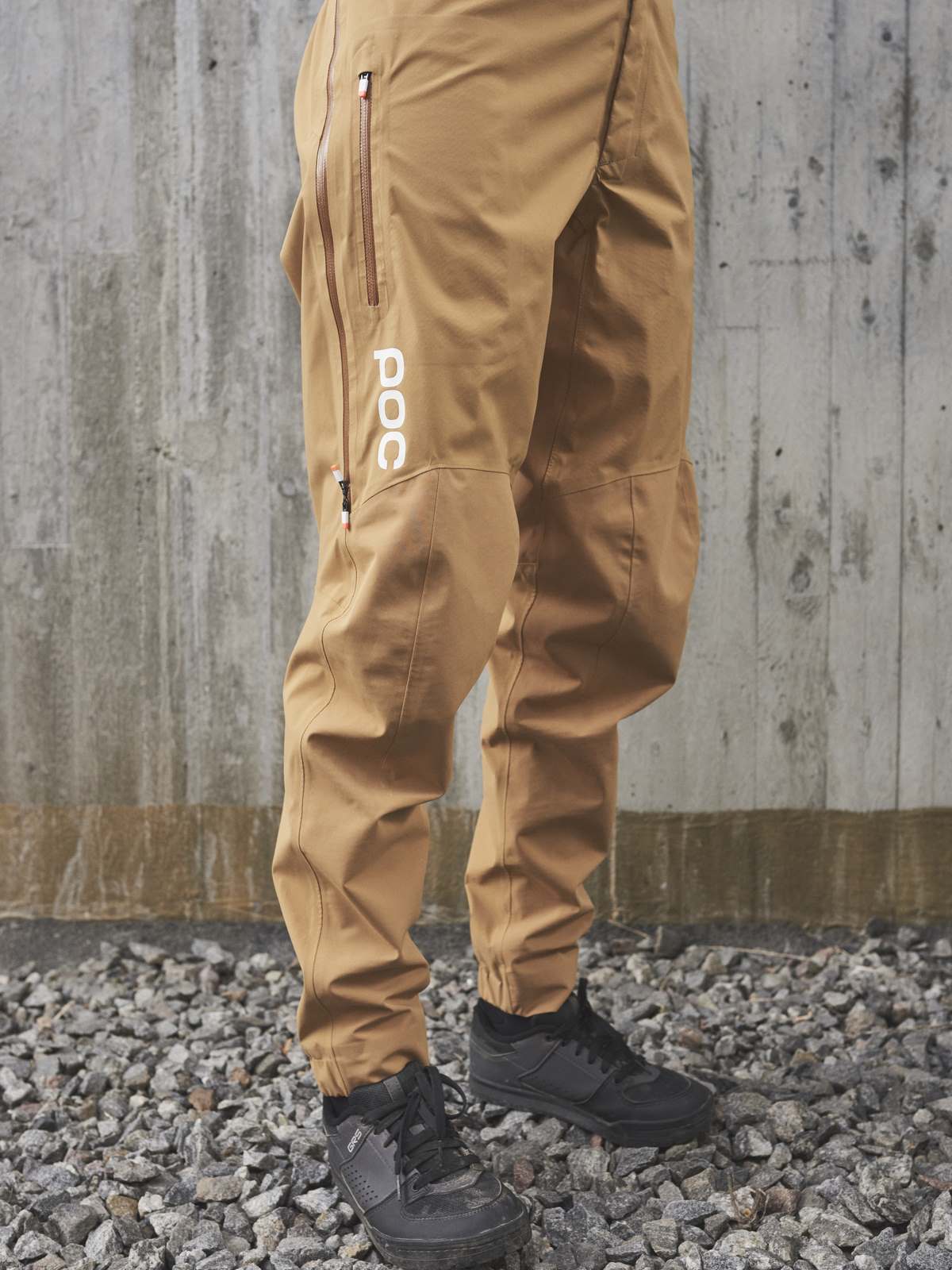 Spodnie rowerowe POC Consort MTB Dungaree - Arag. Brown