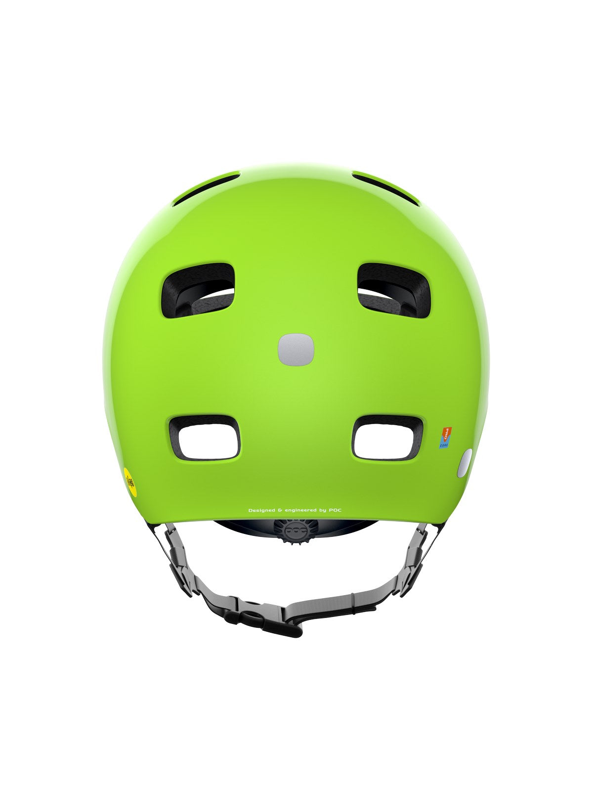 Kask rowerowy POCito Crane MIPS - Fluo. Yellow/Green