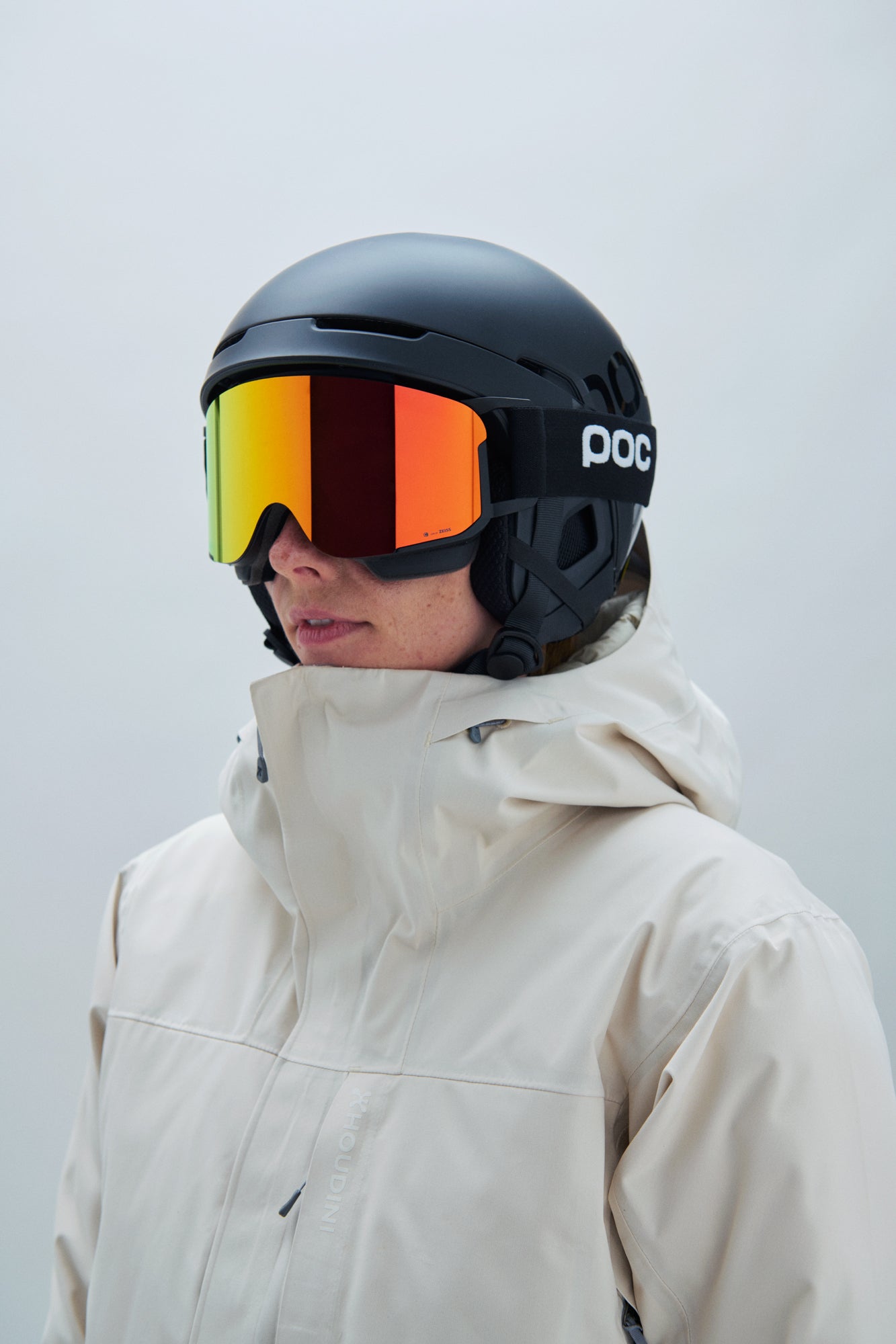 Gogle narciarskie POC Nexal Mid - Ur. Black|Pt. Sunny Orange Cat 2