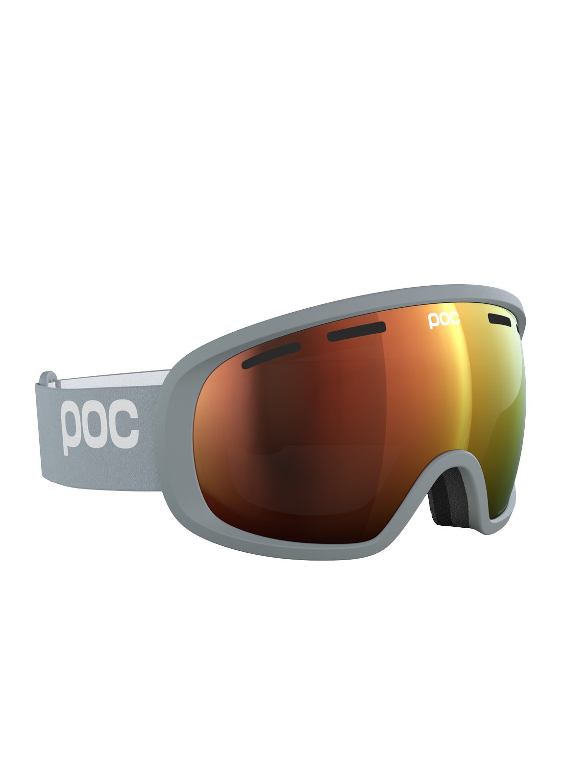 Gogle narciarskie POC Fovea - Granite Grey/Partly Sunny Orange