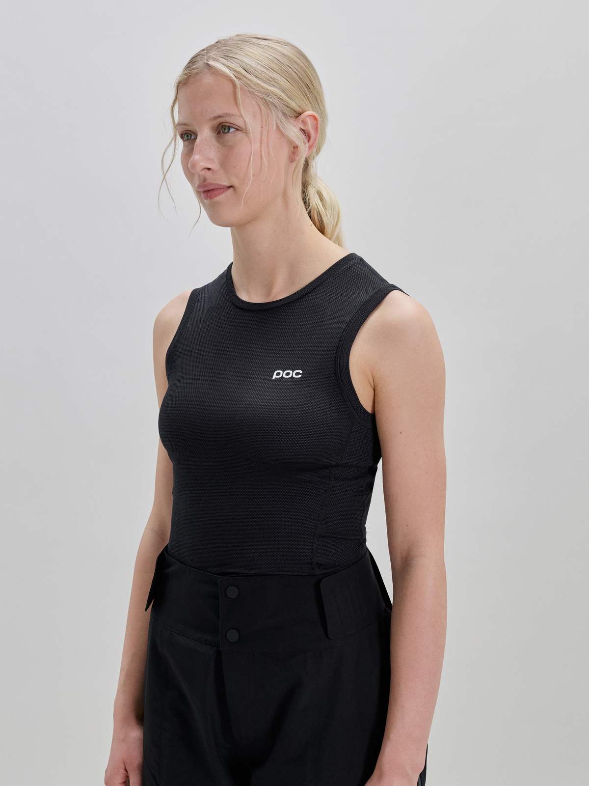 Koszulka damska POC W's Layer Mid Vest - Uranium Black