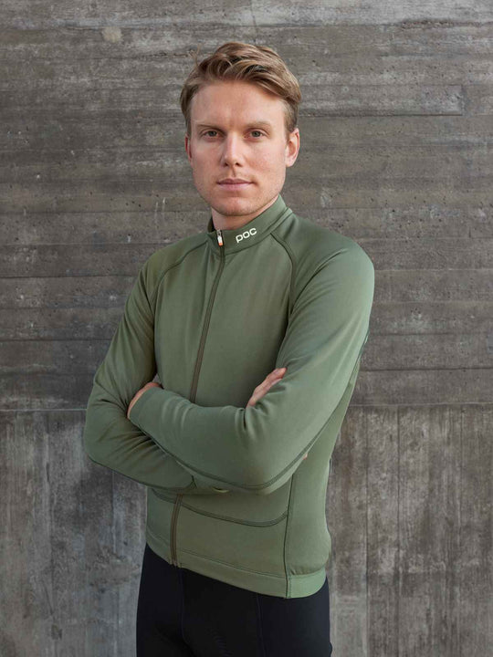 Załaduj obraz do przeglądarki galerii, Kurtka rowerowa POC M&#39;s Thermal Jacket - Epidote Green
