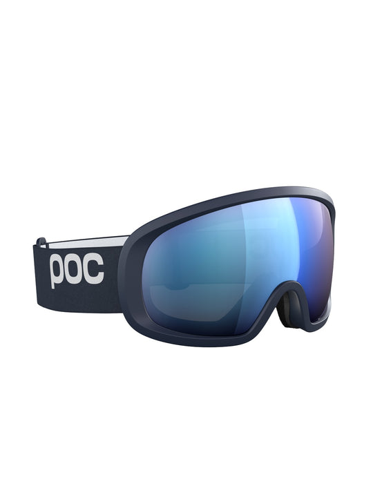 Załaduj obraz do przeglądarki galerii, Gogle narciarskie POC Fovea Mid Wide Fit - Apatite Navy/Pt. Sunny Blue
