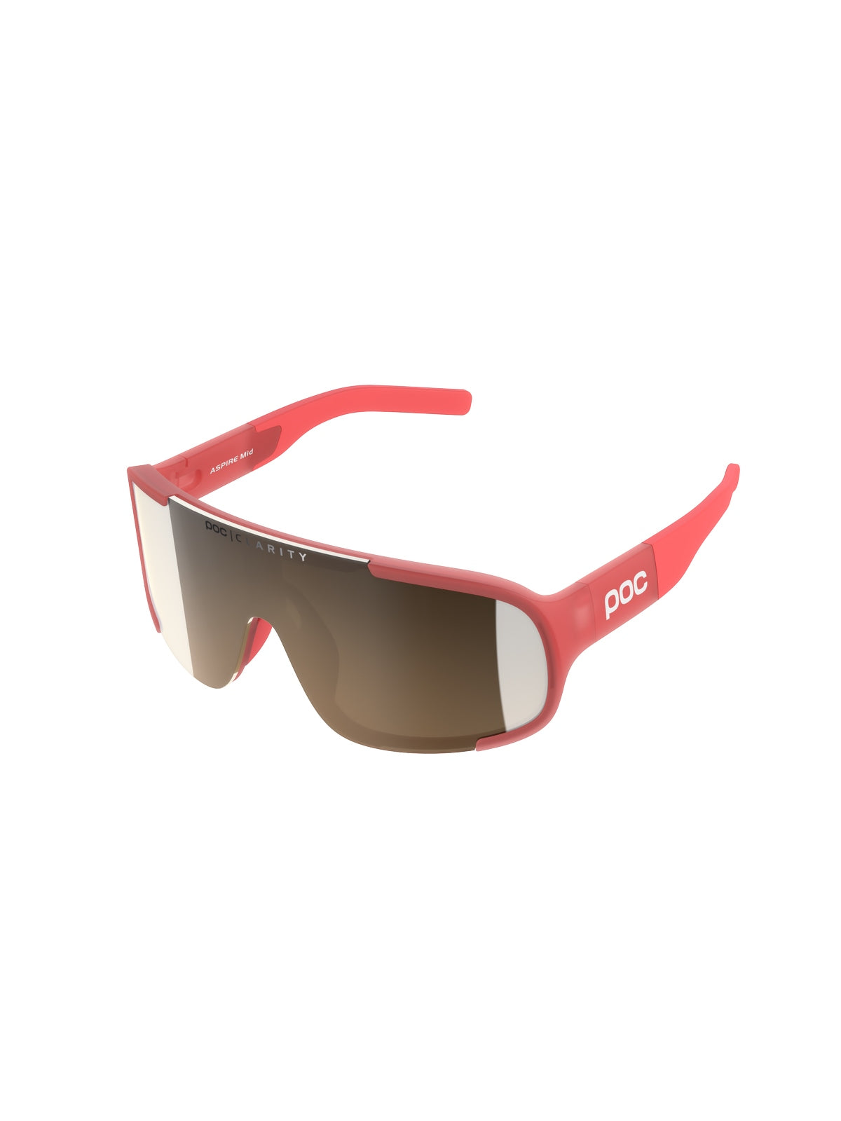 Okulary rowerowe POC Aspire Mid - Ammolite Coral Translu. - TU - poc warszawa