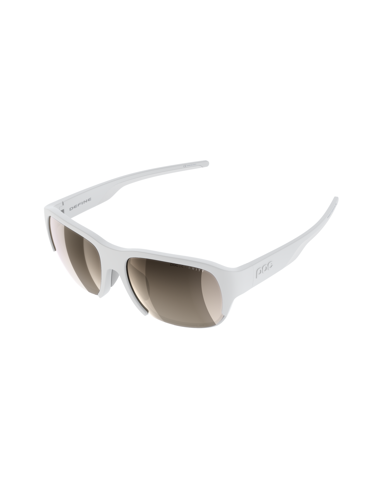 Okulary POC DEFINE - Hydr. White - Clarity Trail.Brown/Silver Mirror Cat 2