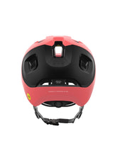 Załaduj obraz do przeglądarki galerii, Kask rowerowy POC Axion Race MIPS - Ammolite Coral/Uran. Black Matt
