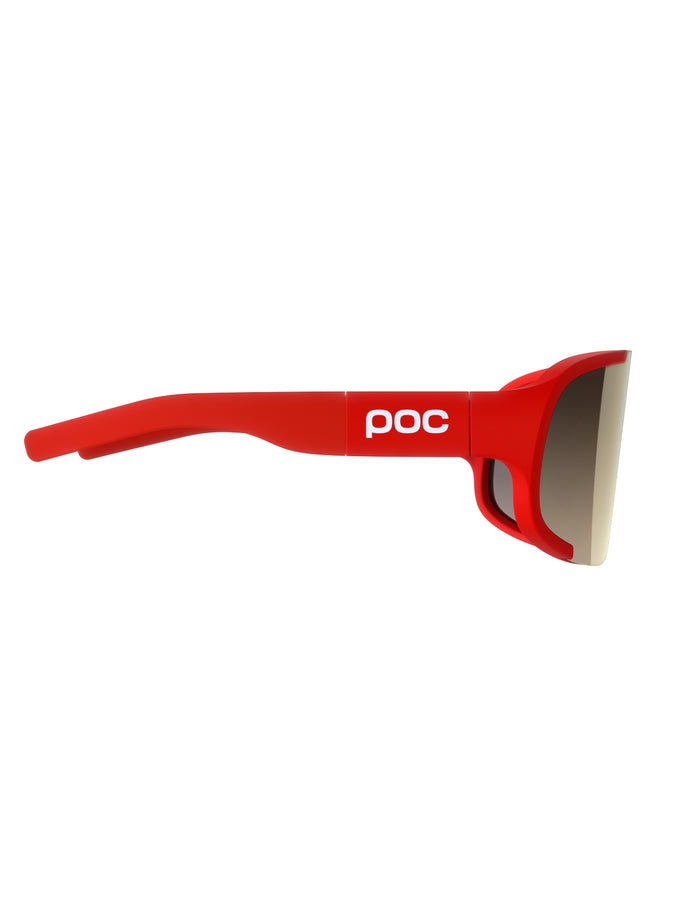 Okulary rowerowe POC Aspire - Pris. Red/Clarity Road/Partly Sunny Gold