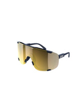 Załaduj obraz do przeglądarki galerii, Okulary rowerowe POC Devour Mid+ Apatite Navy/Clarity Road/Partly Sunny Gold
