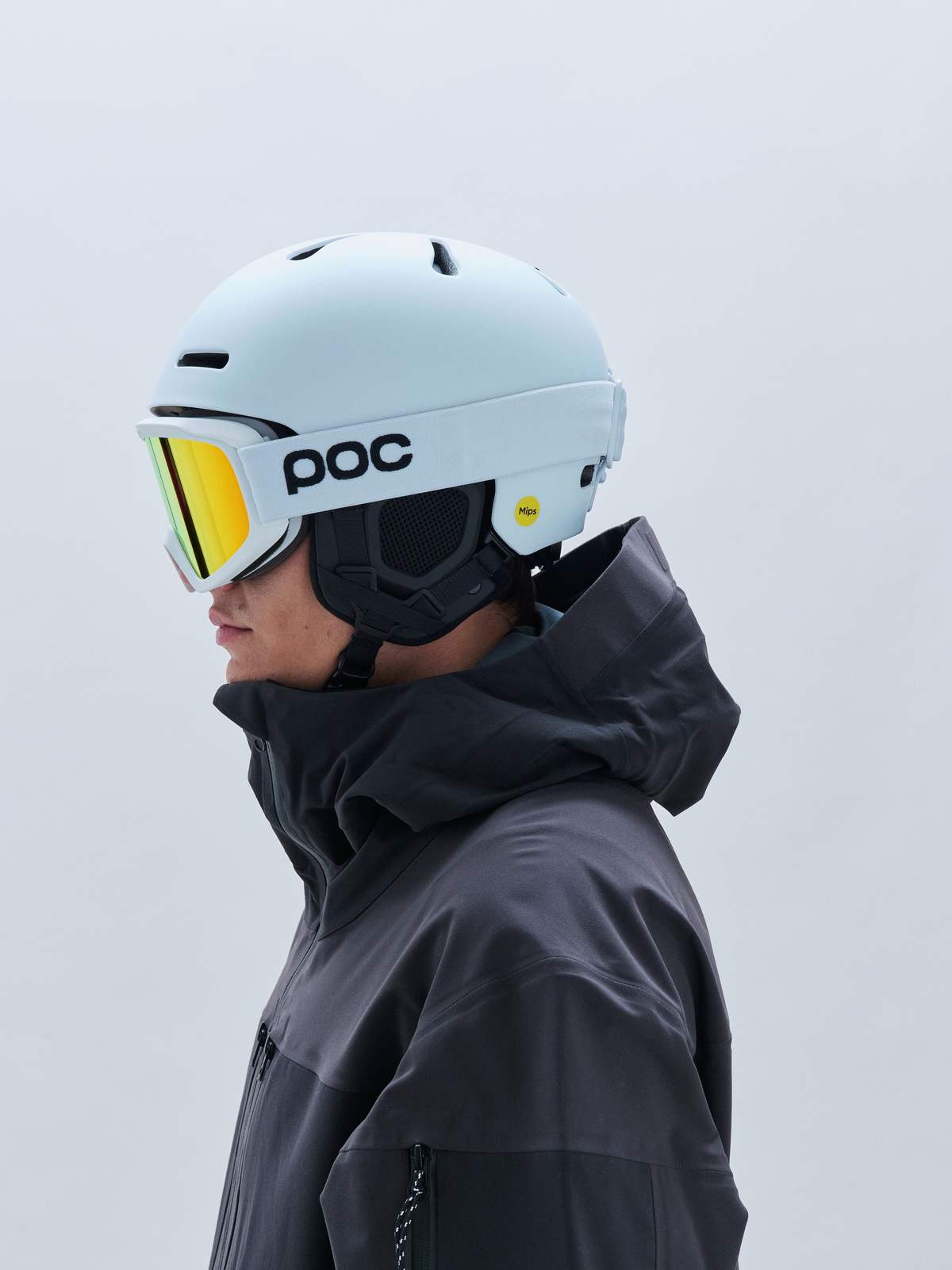 Kask narciarski POC Fornix MIPS - Hydr. White Matt