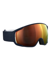 Załaduj obraz do przeglądarki galerii, Gogle narciarskie POC Zonula Wide Fit - Apatite Navy/Pt. Sunny Orange
