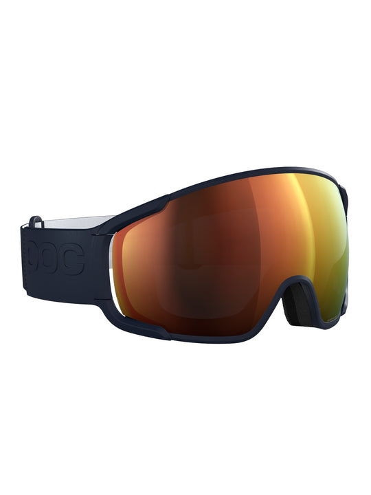 Załaduj obraz do przeglądarki galerii, Gogle narciarskie POC Zonula Wide Fit - Apatite Navy/Pt. Sunny Orange
