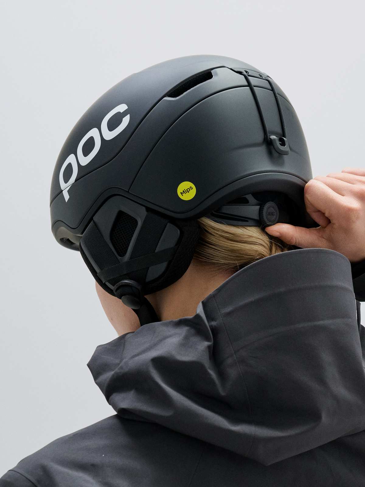 Kask narciarski POC Obex Contour - Uranium Black Matt