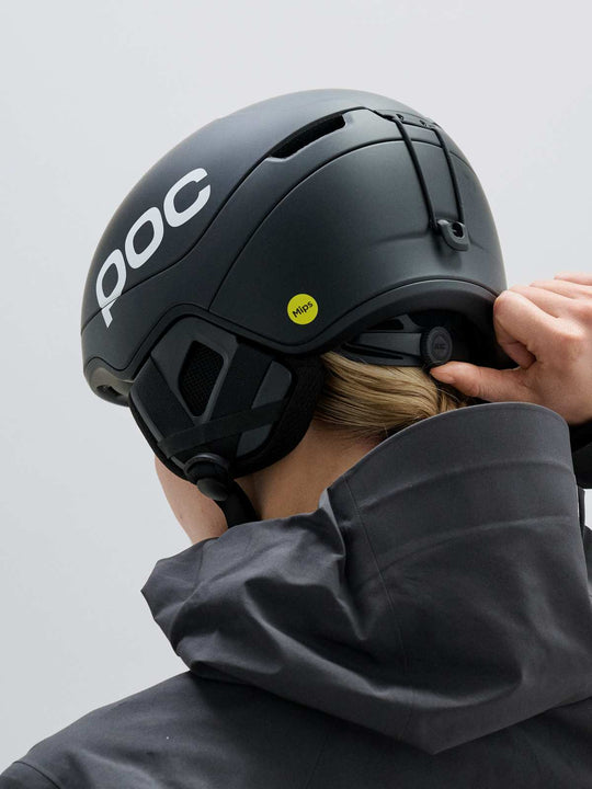 Załaduj obraz do przeglądarki galerii, Kask narciarski POC Obex Contour - Uranium Black Matt
