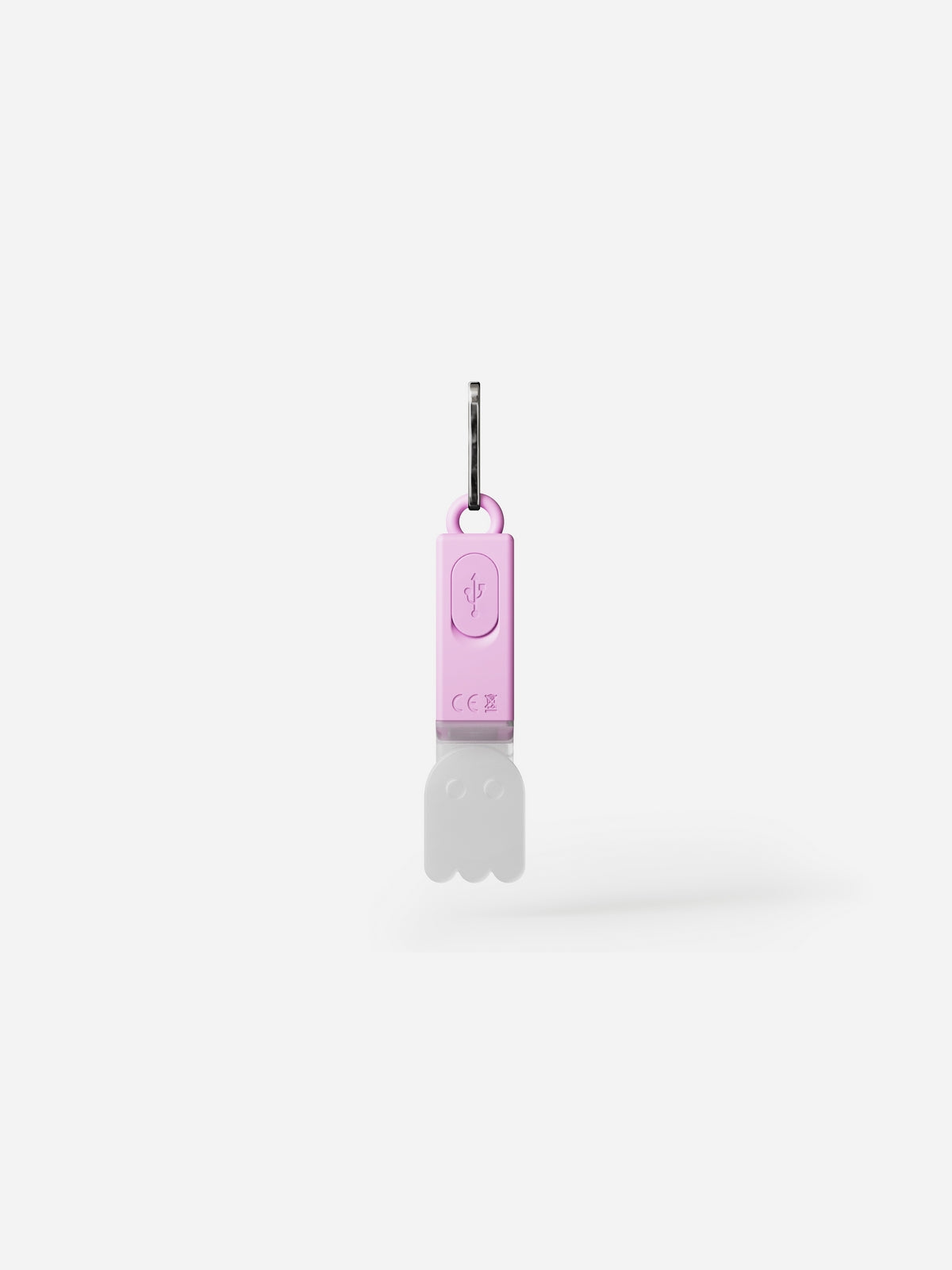 Zawieszka świecąca dla dzieci BOOKMAN Lightstick Ghost różowy