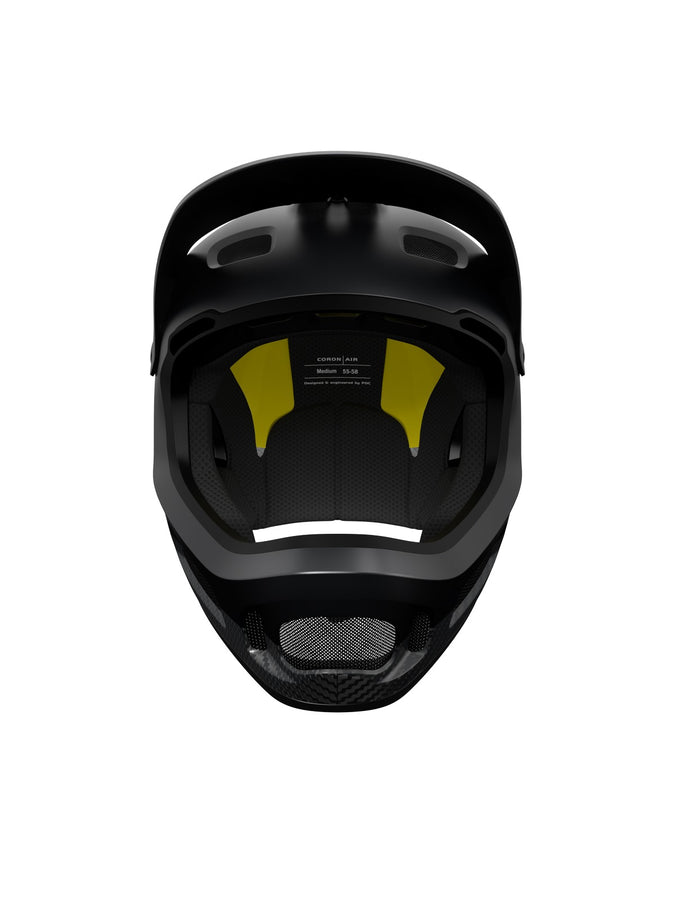 Kask rowerowy POC CORON AIR CARBON MIPS - Carbon Black